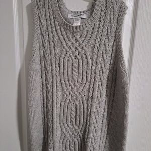 cable knit vest